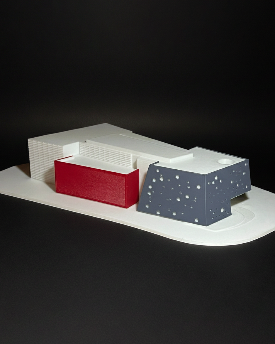 Library Building Model detail