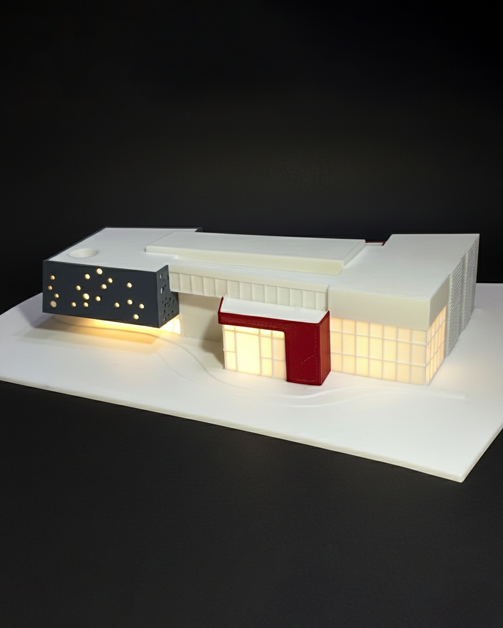 Library Building Model detail